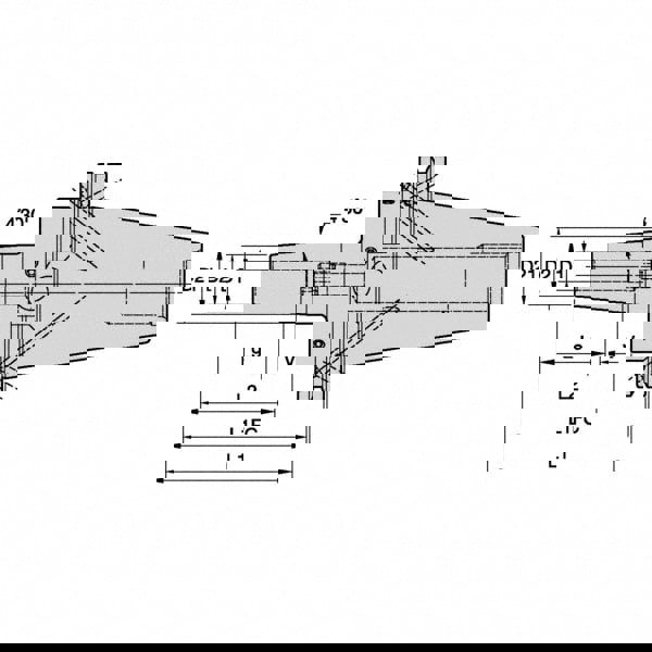 Shrink-Fit Tool Holder & Adapter: CVKV50 Taper Shank, 0.5