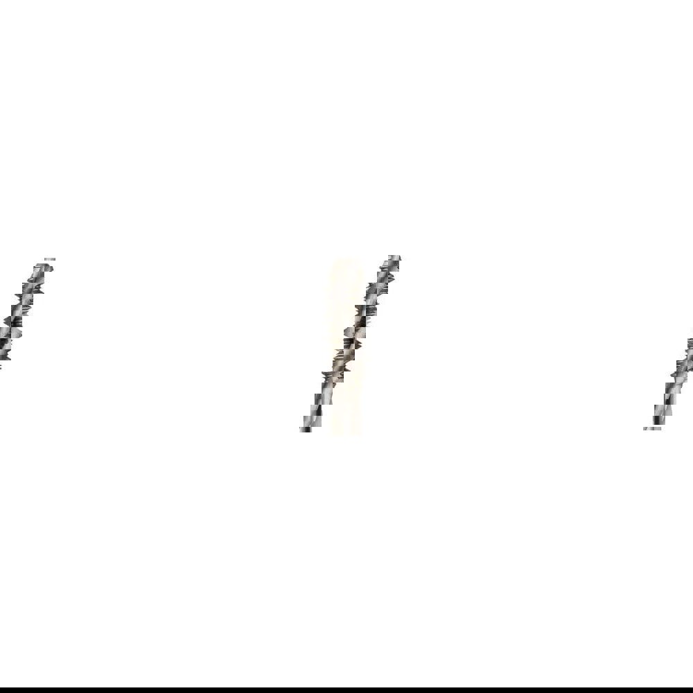 Spiral Flute Tap: UNC, 3 Flute, 2-1/2 - 3, 2B Class of Fit, Vanadium High-Speed Steel, Nickel Finish