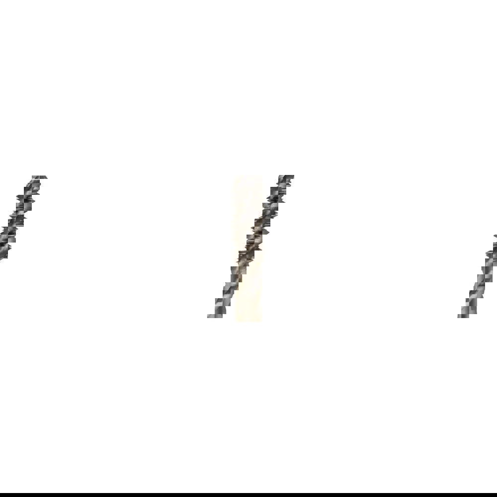 Spiral Flute Tap: M10 x 1.50, Metric, 3 Flute, 2-1/2 - 3, 2B Class of Fit, Vanadium High-Speed Steel, Nickel Finish