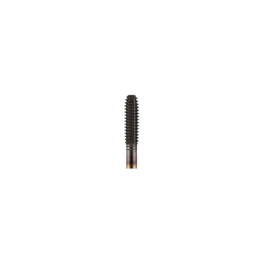 Thread Forming Tap: 1/4-20 UNC, 2B Class of Fit, Bottoming, Vanadium High-Speed Steel, TiCN Coated