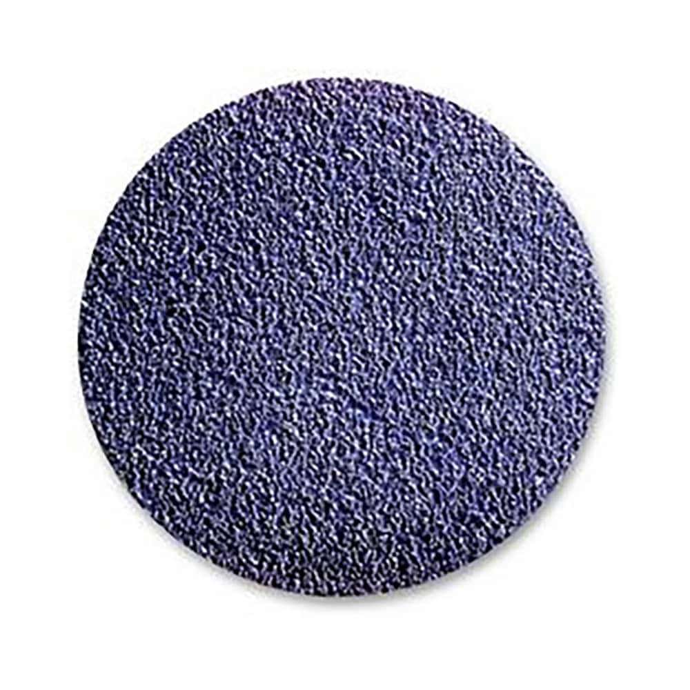 Hook & Loop Disc: 50 Grit, Coated, Zirconia Alumina