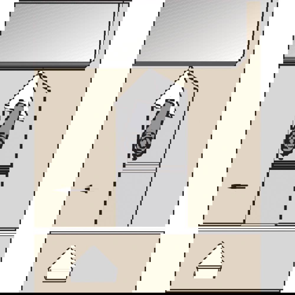 Indexable Turning Toolholders; Toolholder Style: CTDPR ; Hand of Holder: Right Hand ; Lead Angle: 45.000 ; Insert Compatibility: TP..1103.. ; Insert Holding Method: Clamp ; Shank Width (mm): 12.00