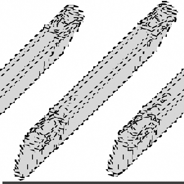 Grooving Insert: A4G0300GUP KCU10, Solid Carbide