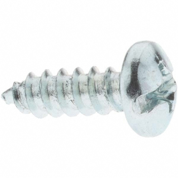 Sheet Metal Screw: #8, Pan Head, Slotted & Phillips