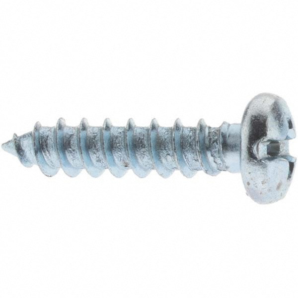 Sheet Metal Screw: #8, Pan Head, Slotted & Phillips