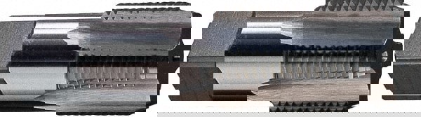 Standard Pipe Tap: 3/8-18, NPSF, 4 Flutes, High Speed Steel, Bright/Uncoated