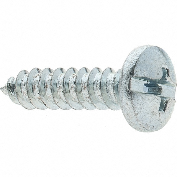 Sheet Metal Screw: #10, Pan Head, Slotted & Phillips