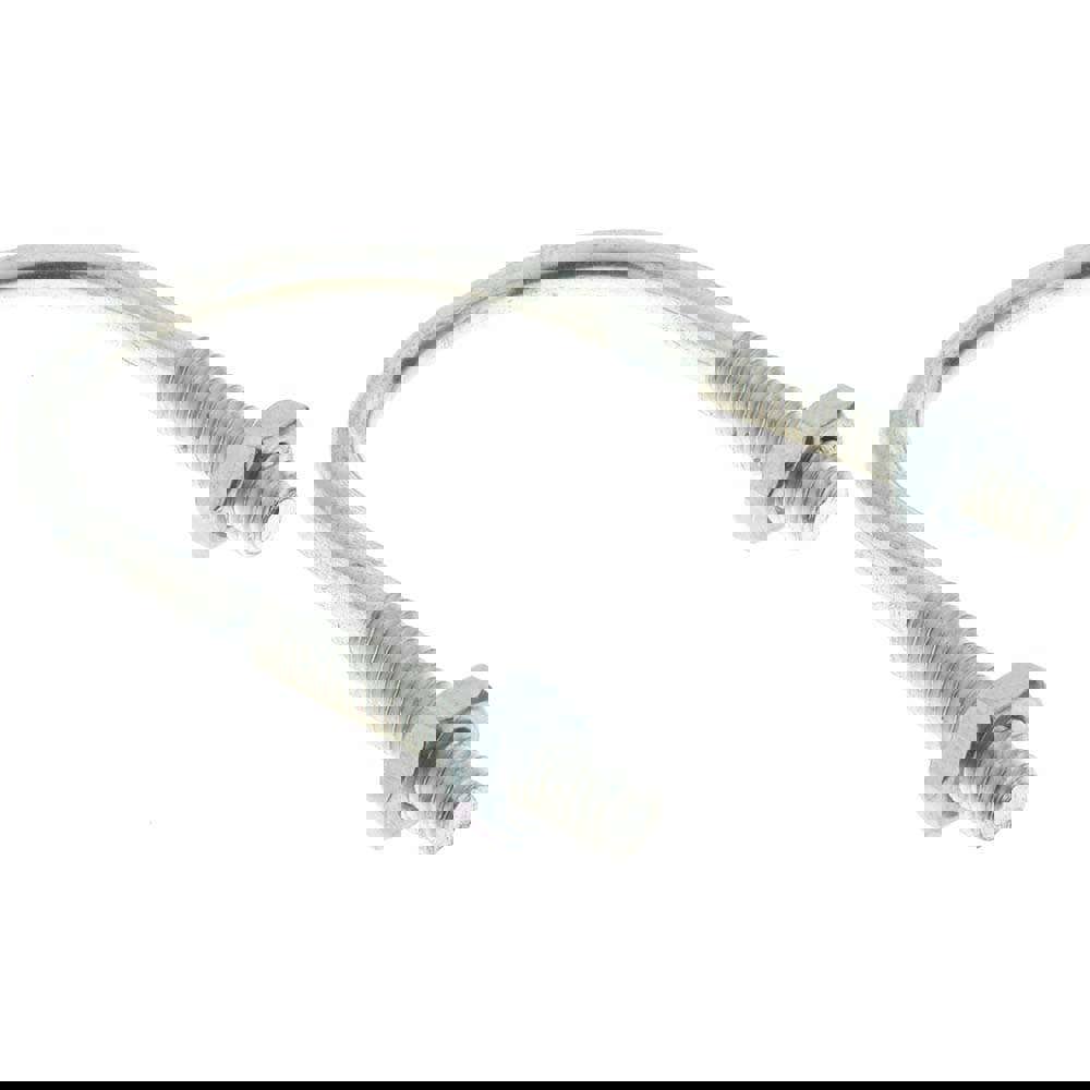 Round U-Bolt: Without Mount Plate, 1/4-20 UNC, 1-3/8