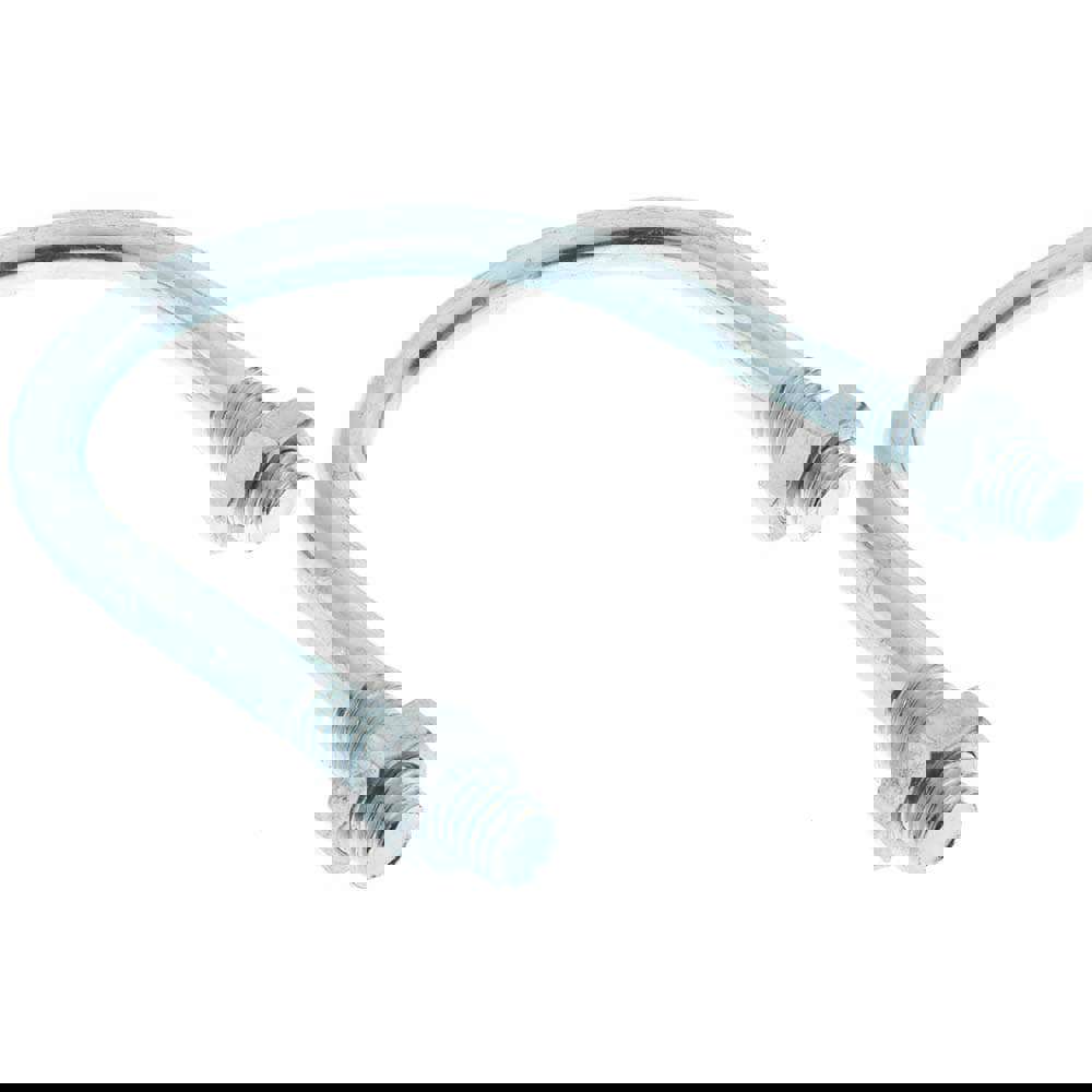 Round U-Bolt: Without Mount Plate, 1/2-13 UNC, 1-1/2