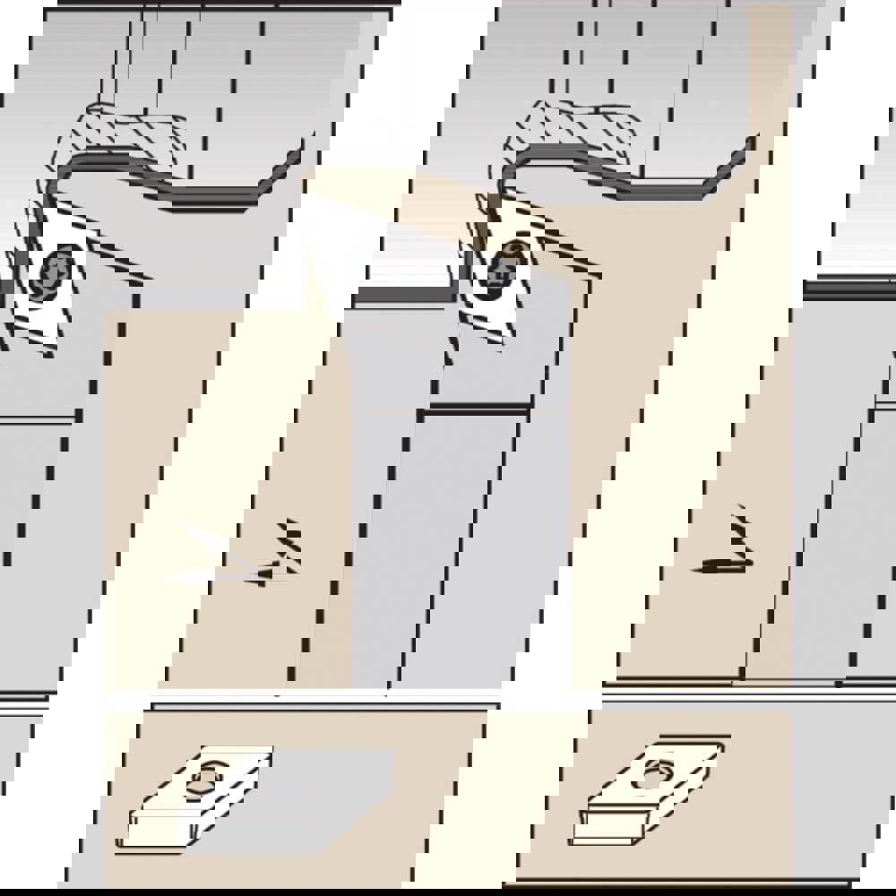 Indexable Turning Toolholders; Toolholder Style: SDHCR ; Hand of Holder: Right Hand ; Lead Angle: 107.500 ; Insert Compatibility: DC..11T3.. ; Insert Holding Method: Screw ; Shank Width (mm): 20.00