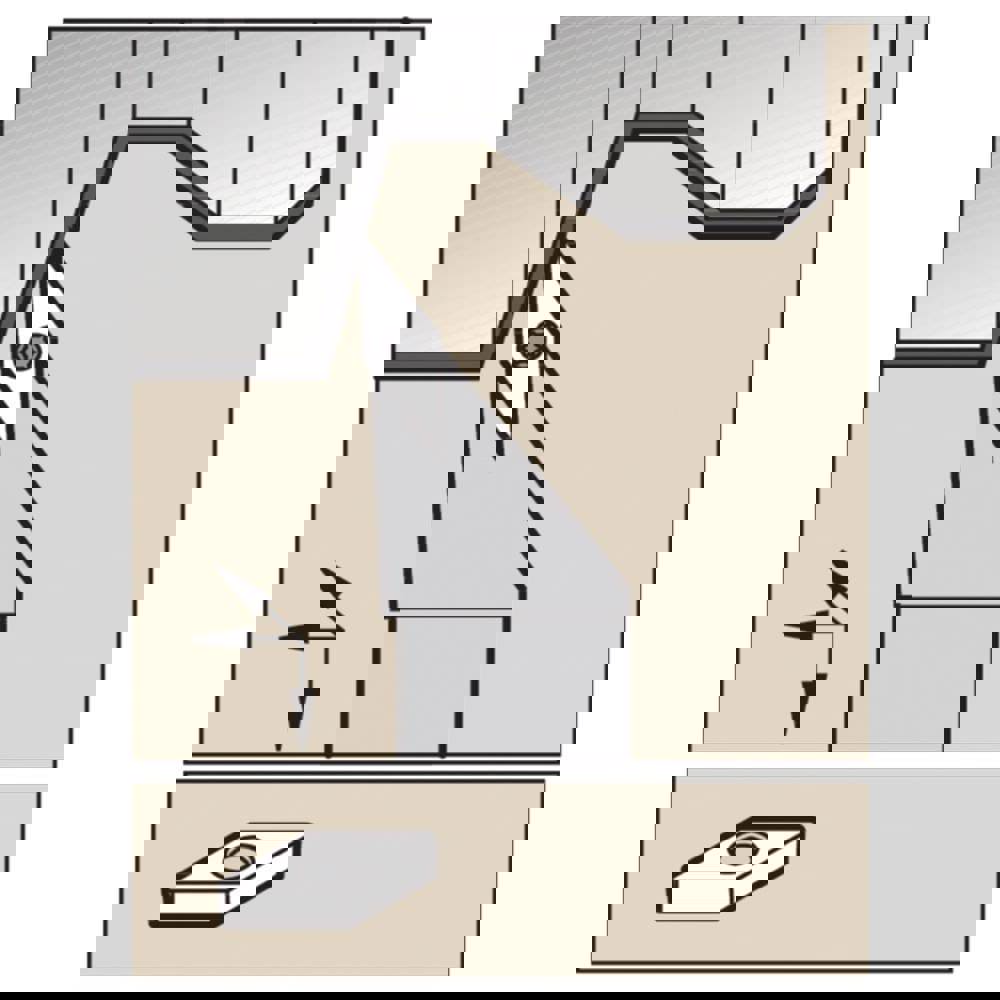 Indexable Turning Toolholders; Toolholder Style: SVJBR ; Hand of Holder: Right Hand ; Lead Angle: 93.000 ; Insert Compatibility: VB..1604.. ; Insert Holding Method: Screw ; Shank Width (mm): 20.00