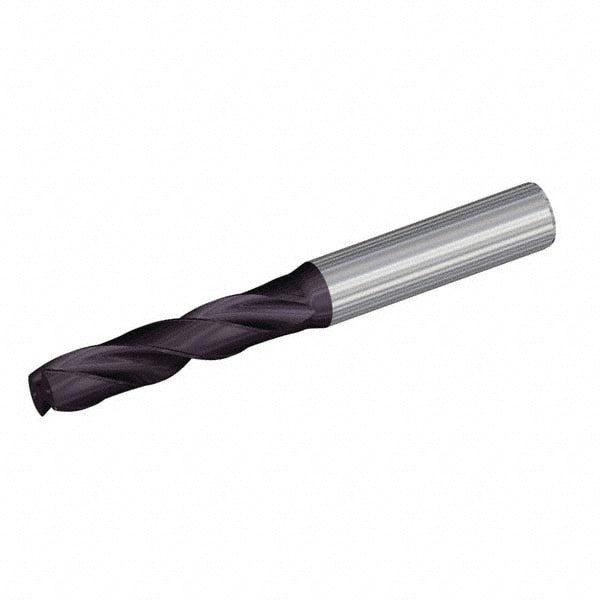 Screw Machine Length Drill Bit: 4.50 mm (0.1772) Dia, 180 deg, Solid Carbide