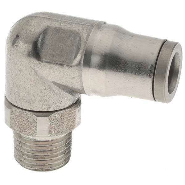 Push-To-Connect Tube to Male & Tube to Male NPT Tube Fitting: 1/8