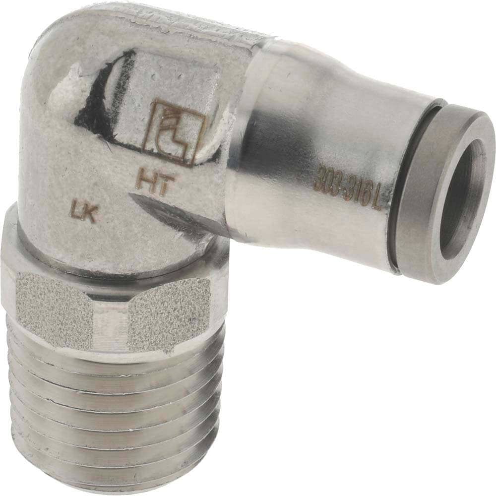 Push-To-Connect Tube to Male & Tube to Male NPT Tube Fitting: 1/4