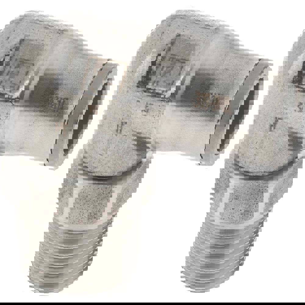 Push-To-Connect Tube to Male & Tube to Male NPT Tube Fitting: Male Elbow, 3/8
