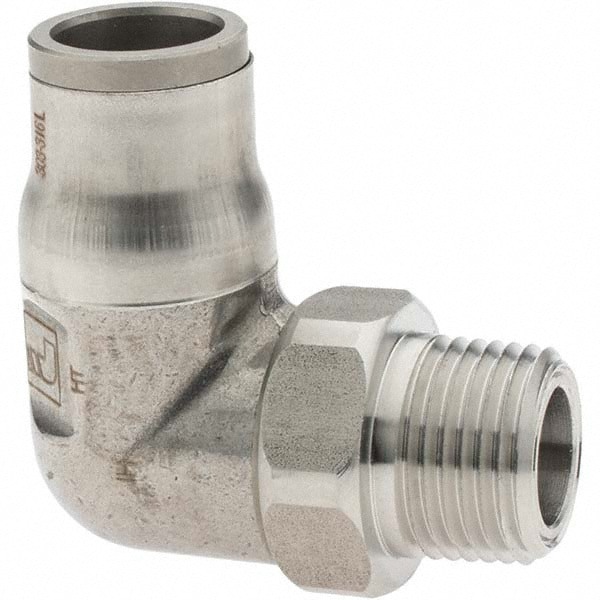 Push-To-Connect Tube to Male & Tube to Male NPT Tube Fitting: 3/8