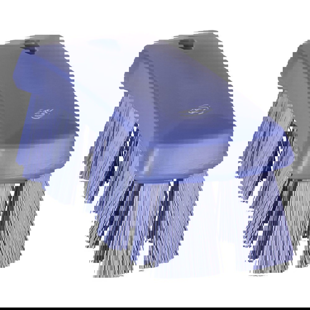 Scrub & Scouring Brushes; Brush Type: Scrub Brush ; Bristle Material: Polyester ; Block Material: Polypropylene ; Brush Length: 6.9 in ; Bristle Length (Inch): 1.5000 ; Brush Width (Decimal Inch): 2.6000