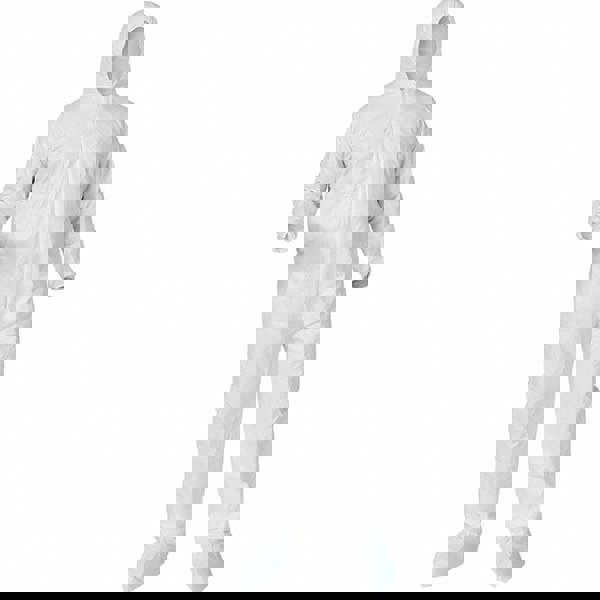 Disposable Coveralls: Size 3X-Large, Polypropylene, Zipper Closure