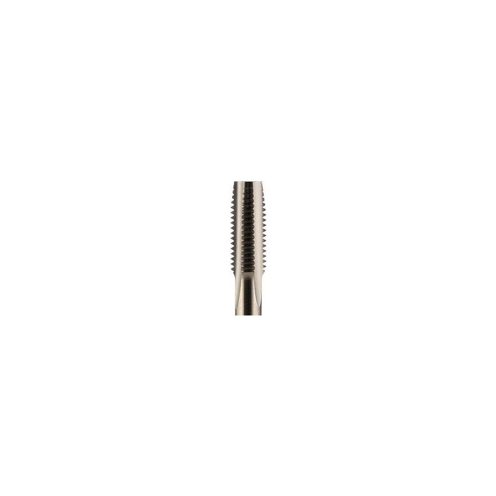 Straight Flute Taps; Tap Type: Straight Flute ; Thread Size (Inch): #5-40 ; Thread Standard: UNC ; Chamfer: Plug ; Material: Vanadium High-Speed Steel ; Coating/Finish: Bright