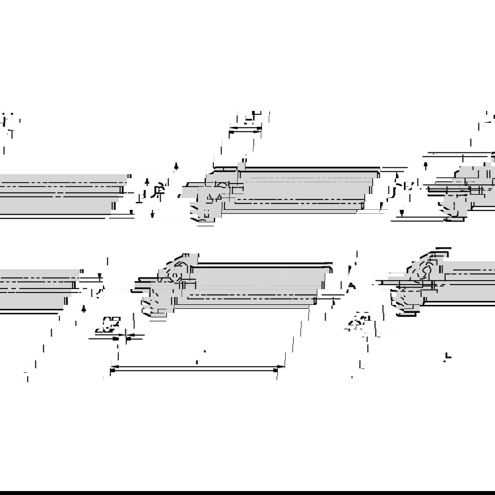 Boring Bar Holders & Adapters; Bore Depth (mm): 13.97 ; Coolant Style: Internal ; Material: Steel ; Overall Length (mm): 101.6000