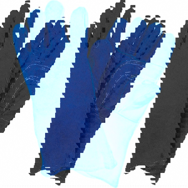 General Purpose Work Gloves: Medium, Latex Coated, Cotton & Polyester