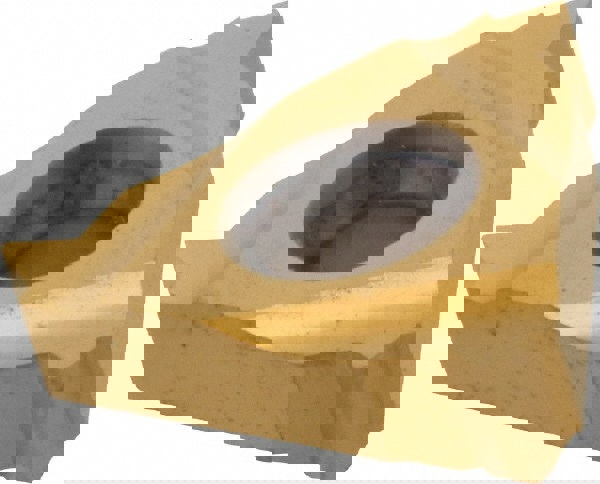 Laydown Threading Insert: 16 ER 12UN P25C/GOLD, Solid Carbide