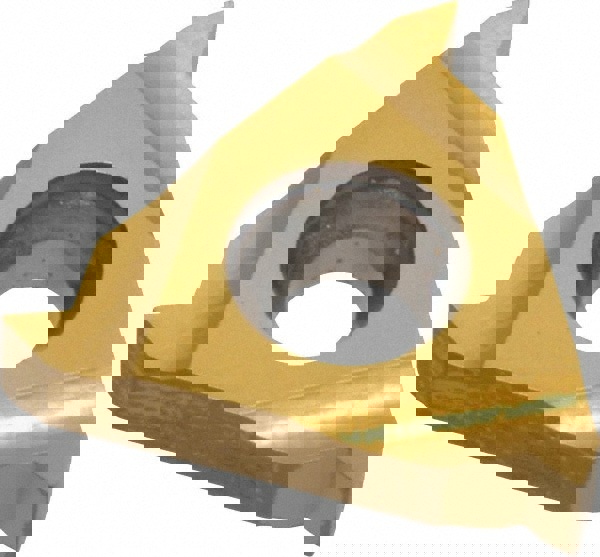 Laydown Threading Insert: 16 ER A60 MXC/GOLD, Solid Carbide