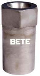 Stainless Steel Maximum Free Passage Nozzle: 3/8