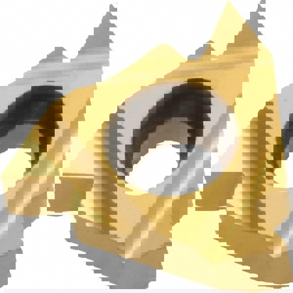 Laydown Threading Insert: 16 IR AG60 P25C/GOLD, Solid Carbide