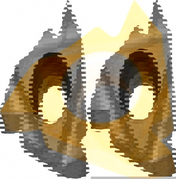 Laydown Threading Insert: 16 IR G60 P25C/GOLD, Solid Carbide