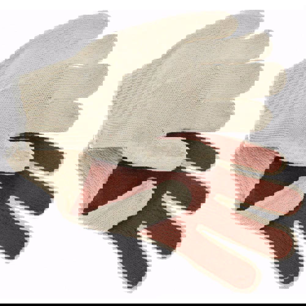 Work Gloves: PRO-SAFE Size Large, Nitrile-Coated Cotton Blend, General Purpose