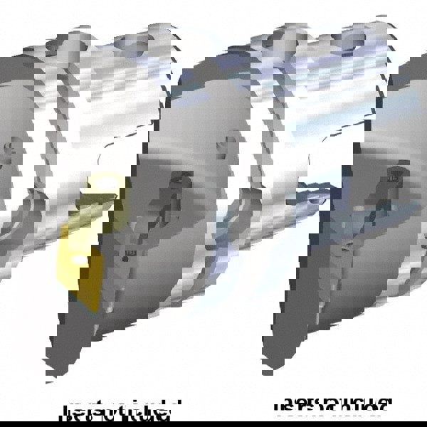Modular Turning & Profiling Head: Size KM40, 45 mm Head Length, Internal or External, Right Hand