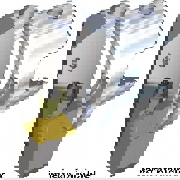 Modular Grooving Head: Right Hand, Cutting Head, System Size KM40, Uses NG2R Inserts