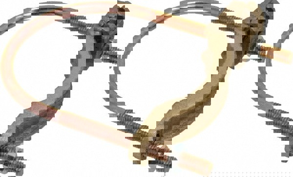 4 to 4/0 AWG Compatible U-bolt Rod Clamp