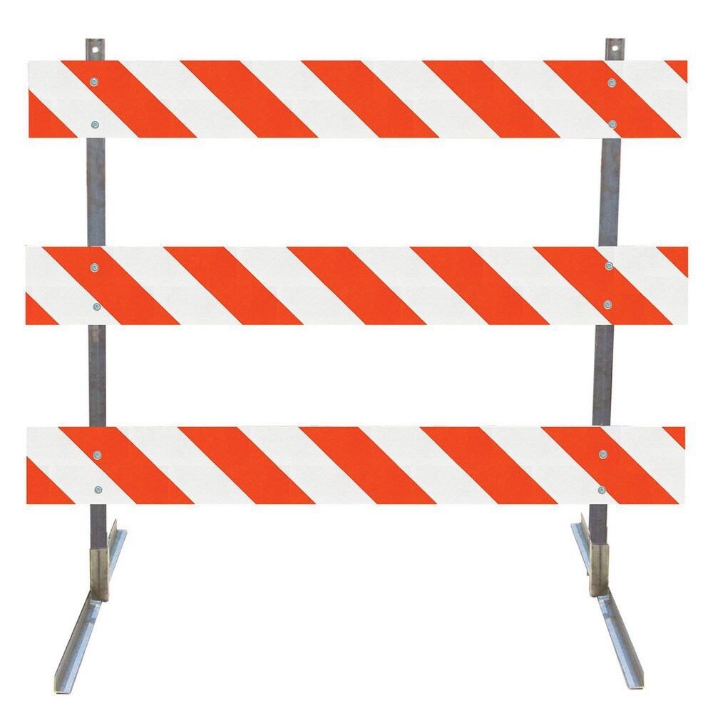 Traffic Barricades; Barricade Height (Inch): 63 ; Barricade Width (Inch): 48 ; Reflective: Yes ; Compliance: NCHRP-350; MUTCD