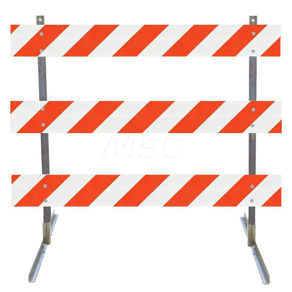 Traffic Barricades; Barricade Height (Inch): 63 ; Barricade Width (Inch): 48 ; Reflective: Yes ; Compliance: NCHRP-350; MUTCD