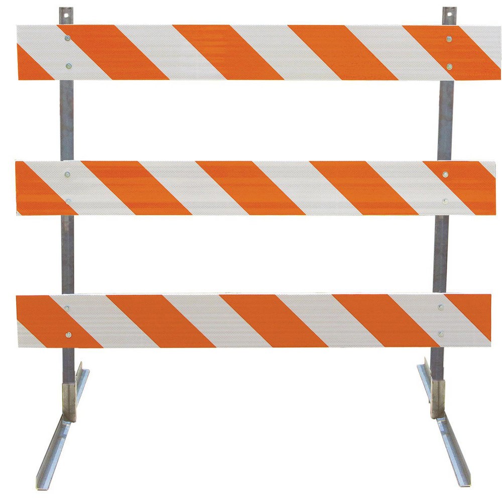 Traffic Barricades; Barricade Height (Inch): 63 ; Barricade Width (Inch): 48 ; Reflective: Yes ; Compliance: NCHRP-350; MUTCD