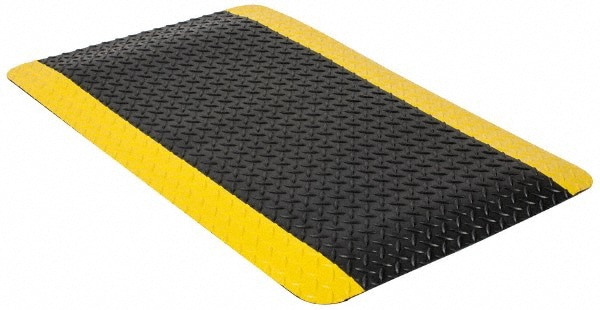 Anti-Fatigue Mat: 41' Long, 4' Wide, 9/16 Thick, Vinyl, Beveled Edges, Heavy-Duty