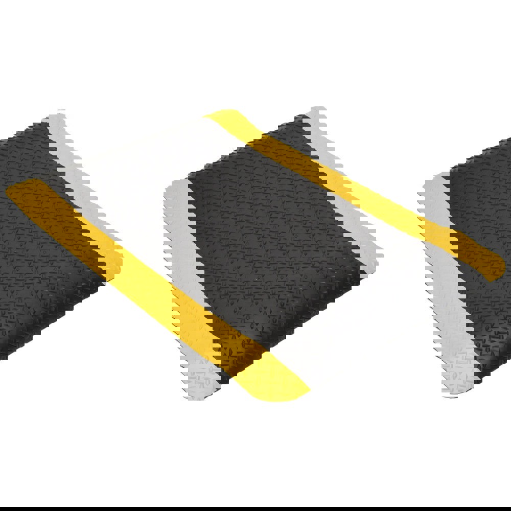 Anti-Fatigue Mat: 3' Long, 2' Wide, 9/16 Thick, Vinyl, Beveled Edges, Heavy-Duty