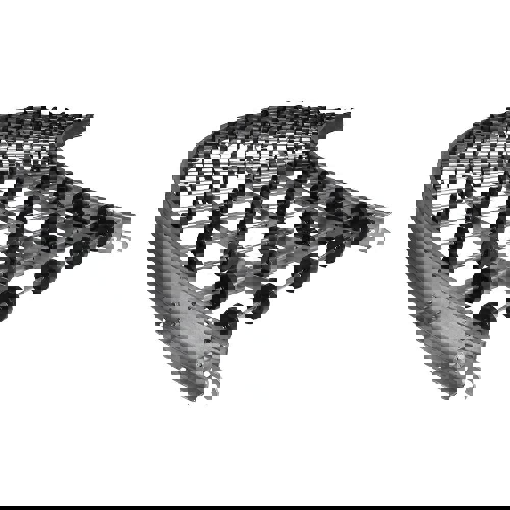 Gravity Conveyors; Conveyor Type: Skate Wheel ; Component: 90 Degree Curved Conveyor ; Telescopic: No ; Overall Width: 24 ; Minimum Extended Length: 5.0ft ; Maximum Extended Length: 5.0000