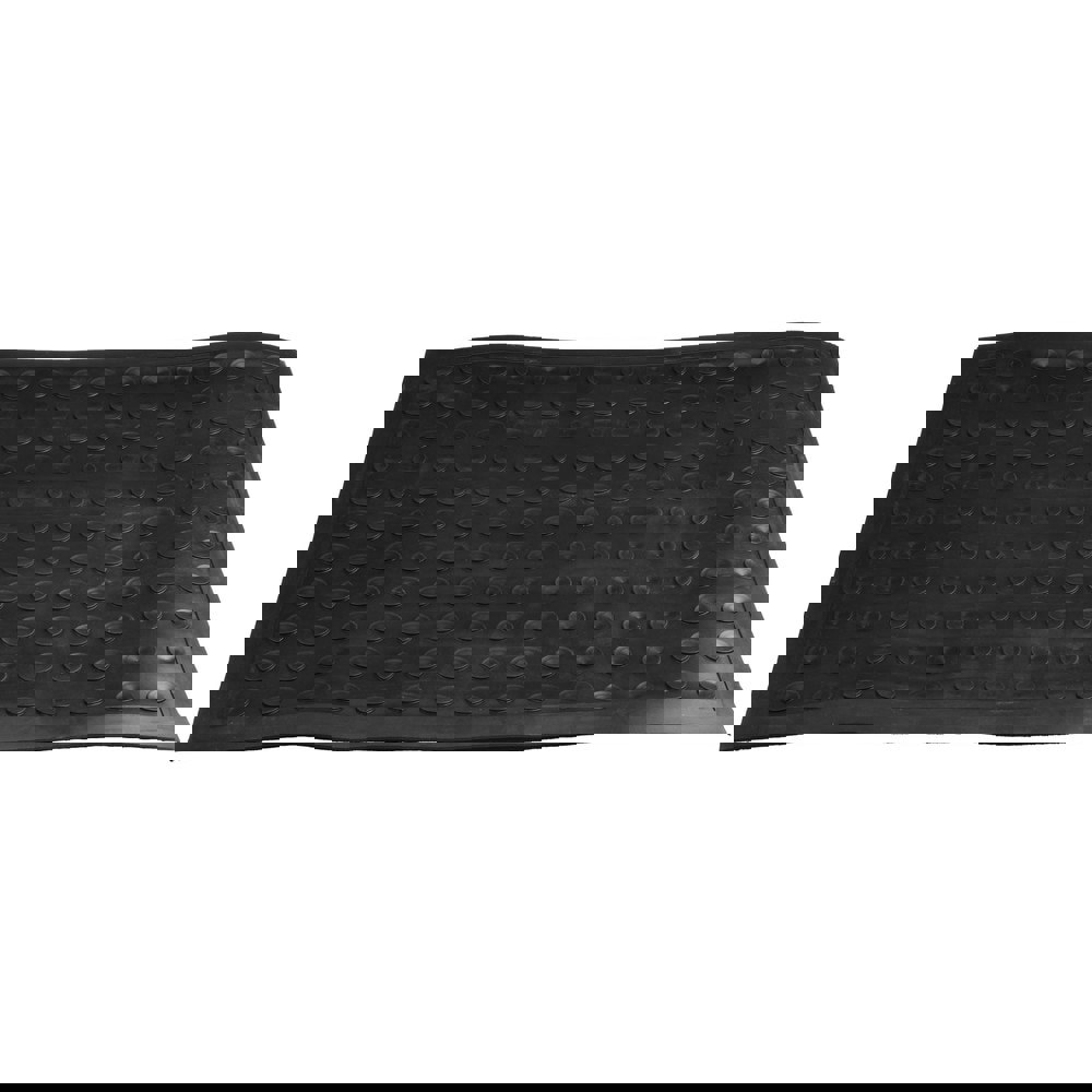 Entrance Mat: 2.66' Long, 2' Wide, Natural Rubber Surface