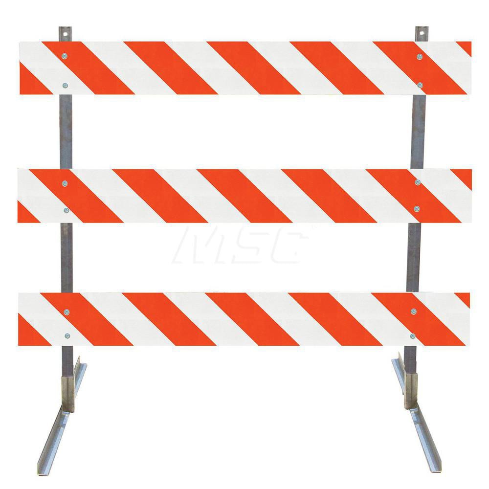 Traffic Barricades; Barricade Height (Inch): 63 ; Barricade Width (Inch): 96 ; Reflective: Yes ; Compliance: NCHRP-350; MUTCD