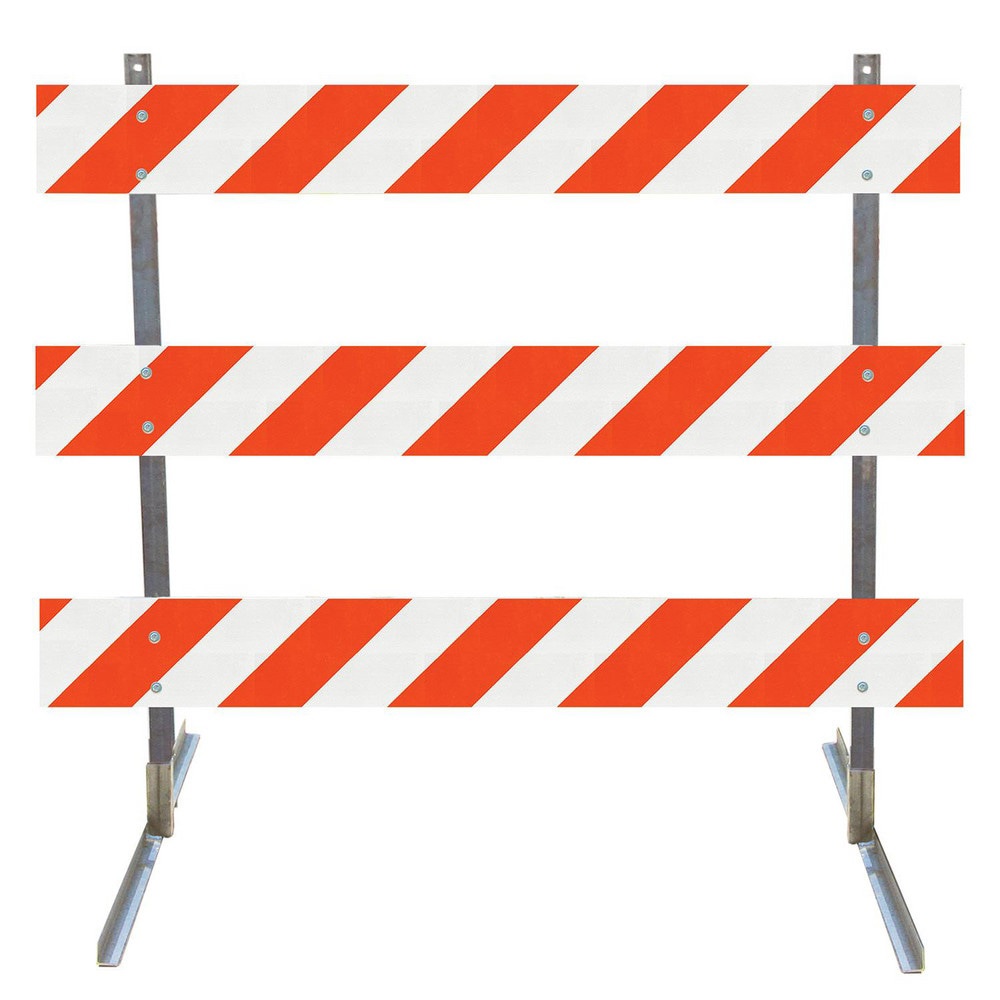 Traffic Barricades; Barricade Height (Inch): 63 ; Barricade Width (Inch): 96 ; Reflective: Yes ; Compliance: NCHRP-350; MUTCD