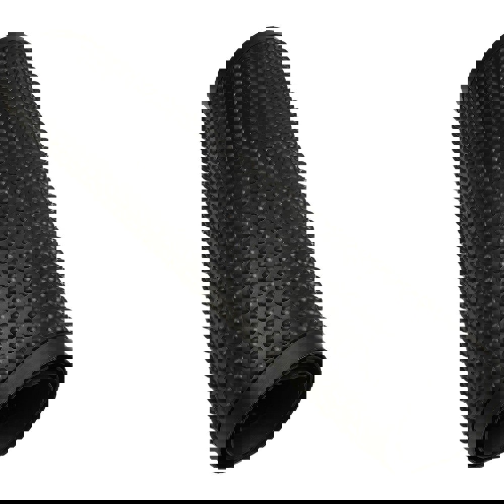 Anti-Fatigue Mat: 4' Long, 3' Wide, 1/2 Thick, Natural Rubber, Rounded Edges, Heavy-Duty