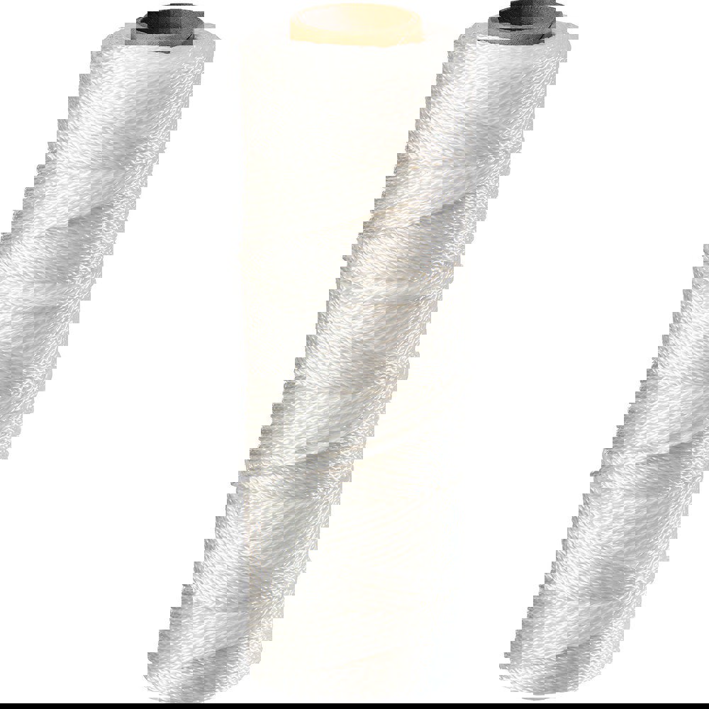 Twine; Twine Type: Twine Tube ; Twine Construction: Braided ; Material: Nylon ; Color: White ; Twine Size: 1000 ; Breaking Strength (Lb.): 165.00