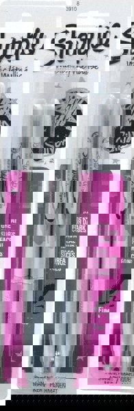 Wet Surface Pen Marker: Metallic Silver, AP Non-Toxic, Fine Point