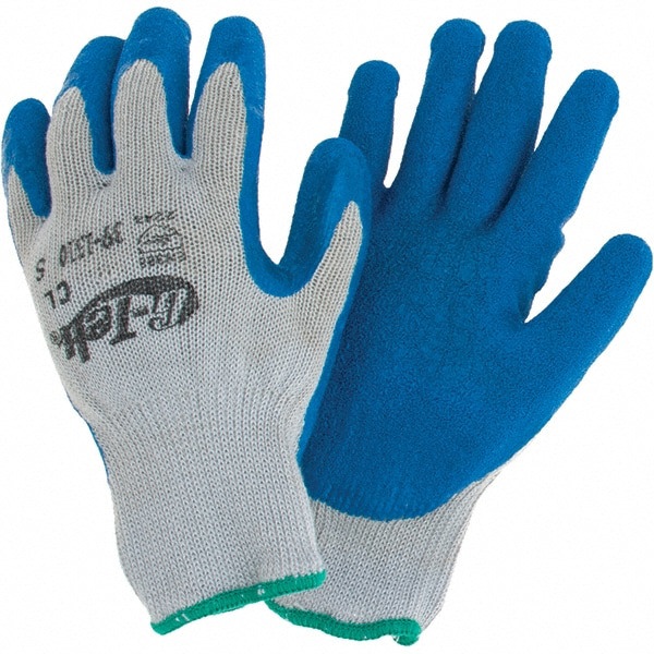 Work Gloves: G-Tek 39-1310, Size Small, Latex-Coated Polyester, General Purpose