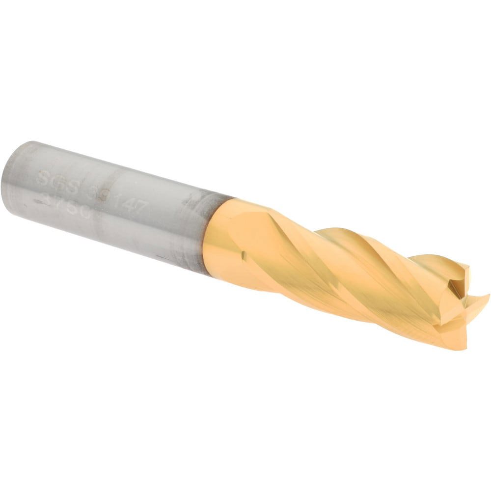 Square End Mill: 3/8