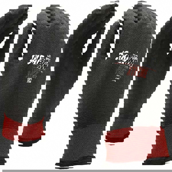 General Purpose Work Gloves: Large, Polyvinylchloride Coated, Nylon