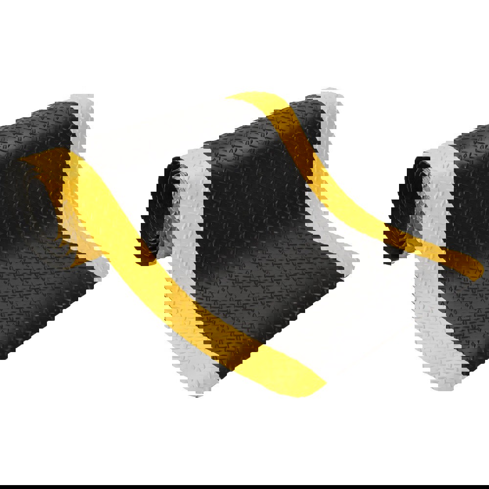 Anti-Fatigue Mat: 10' Long, 2' Wide, 11/16 Thick, Vinyl, Beveled Edges, Heavy-Duty